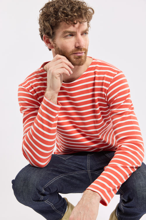 Breton striped shirt - heavy cotton - Armor-lux - 1