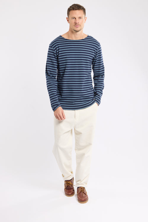 Heritage Breton striped shirt – thick cotton - Armor-lux - 3