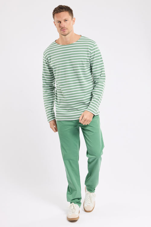 Heritage Breton striped shirt – thick cotton - Armor-lux - 3