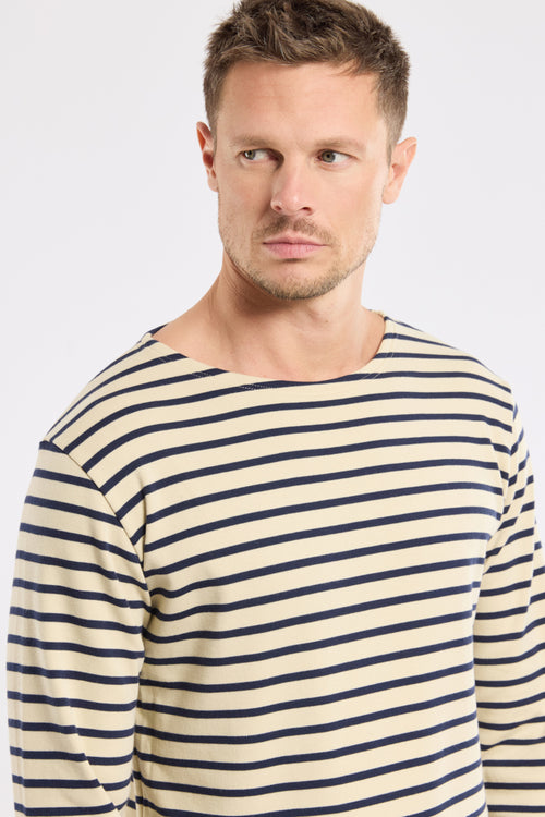 Heritage Breton striped shirt – thick cotton - Armor-lux - 2