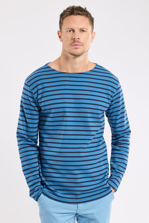 Heritage Breton striped shirt – thick cotton - Armor-lux - 1