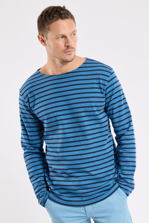 Heritage Breton striped shirt – thick cotton - Armor-lux - 4