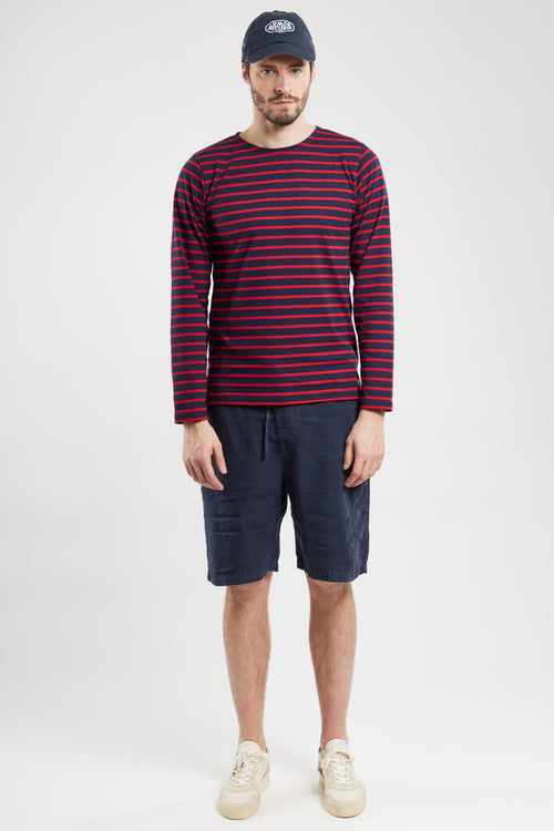 “Plozévet” Breton striped shirt - lightweight cotton - Armor-lux - 3