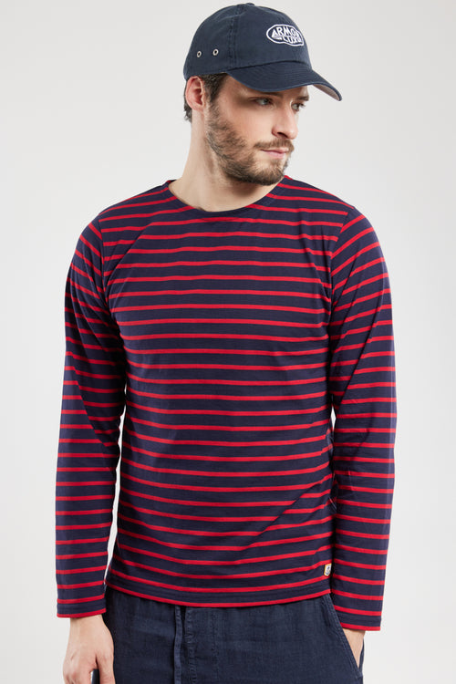“Plozévet” Breton striped shirt - lightweight cotton - Armor-lux - 4
