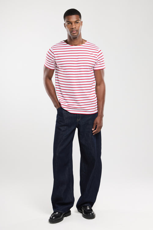 Short-sleeved Breton striped shirt - lightweight cotton - Armor-lux - 3