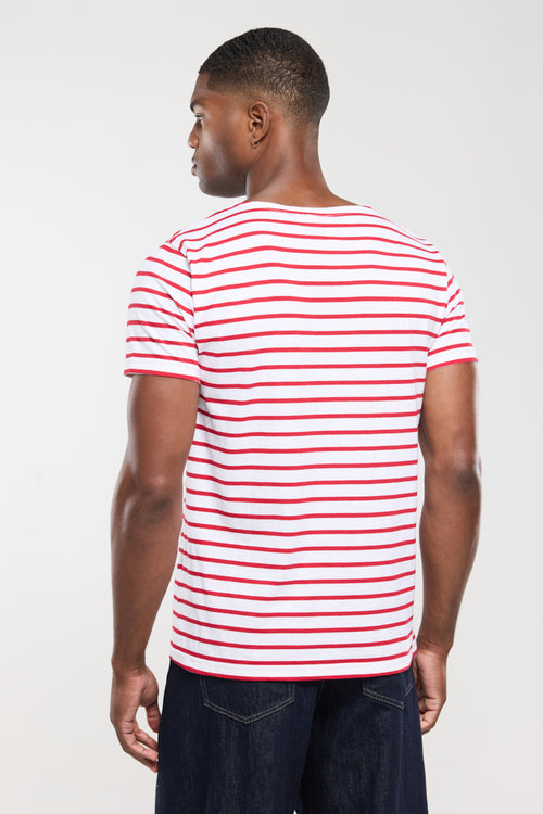 Short-sleeved Breton striped shirt - lightweight cotton - Armor-lux - 4