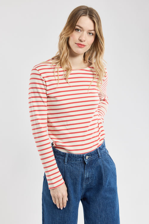 Lesconil Breton striped shirt - heavy cotton - Armor-lux - 4