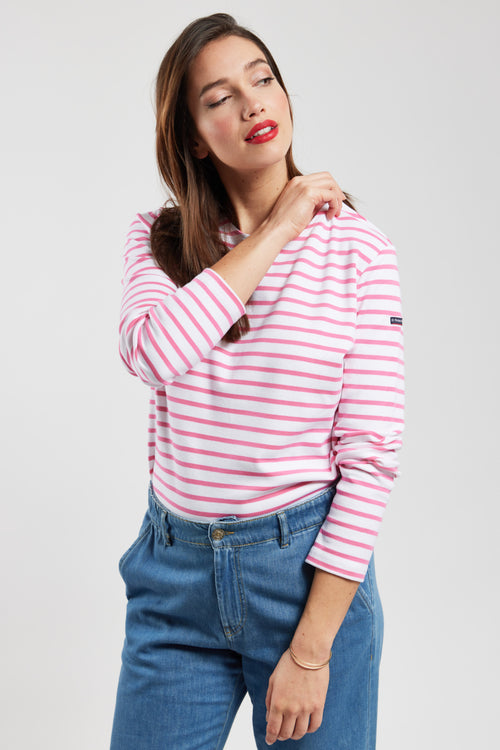 Lesconil Breton striped shirt - heavy cotton - Armor-lux - 4