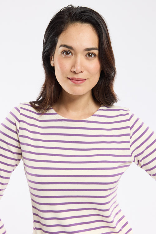 Lesconil Breton striped shirt - heavy cotton - Armor-lux - 3