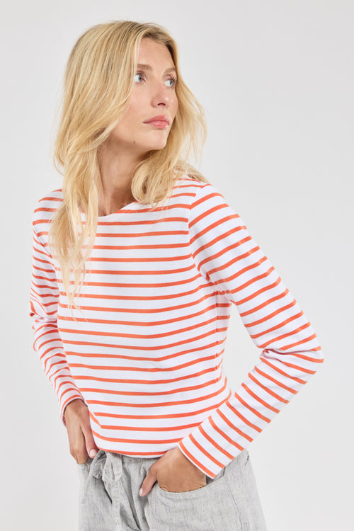 “Lesconil” striped shirt - thick cotton - Armor-lux - 4