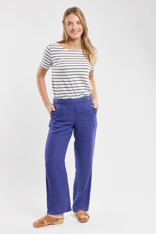 Matrosenshirt mit kurzen Ärmeln – leichte Baumwolle - Armor-lux - 3