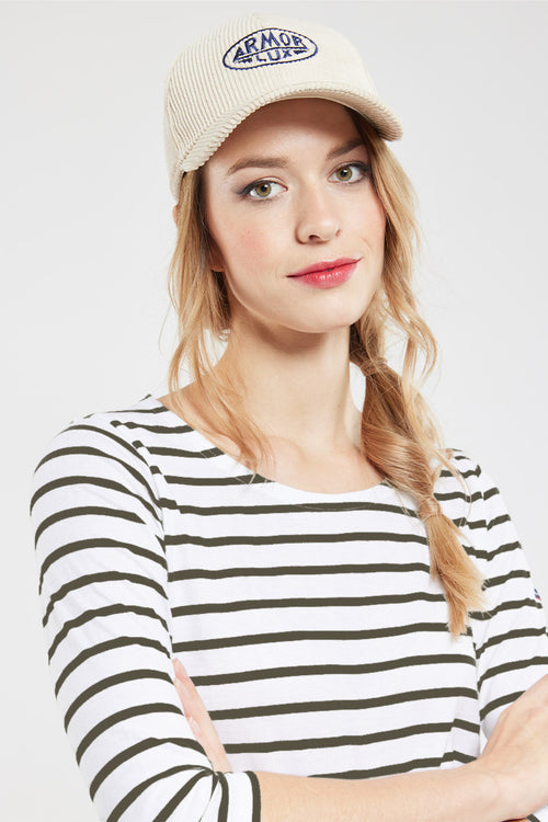 3/4-sleeved striped top - lightweight cotton - Armor-lux - 2