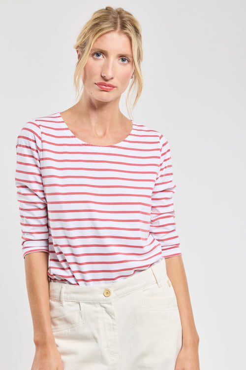 Matrosenshirt mit kurzen Ärmeln – leichte Baumwolle - Armor-lux - 1