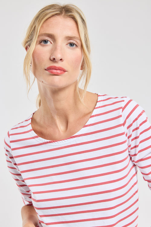 Marinière manches courtes - coton léger - Armor-lux - 4