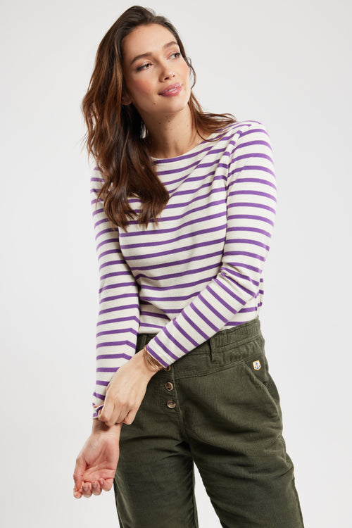 Breton striped shirt - rustic cotton - Armor-lux - 2