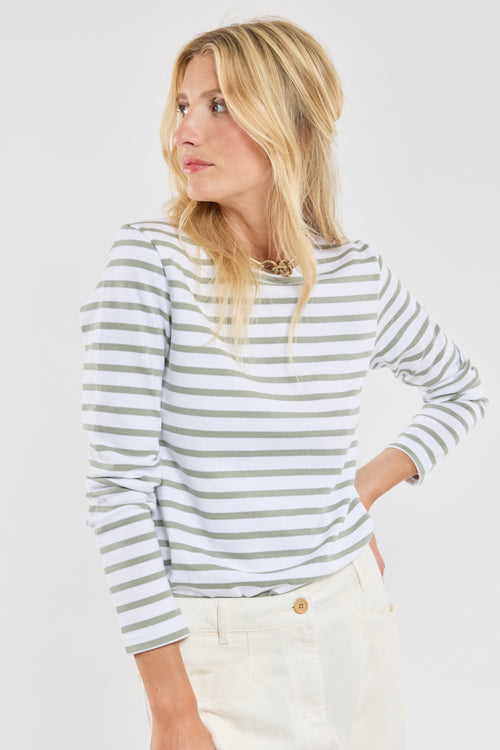 Breton striped shirt - rustic cotton - Armor-lux - 2
