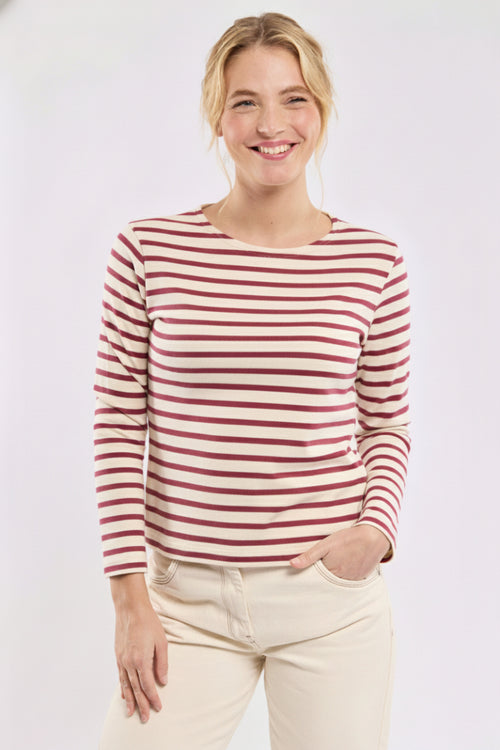Breton striped shirt Heritage - organic rustic cotton - Armor-lux - 1