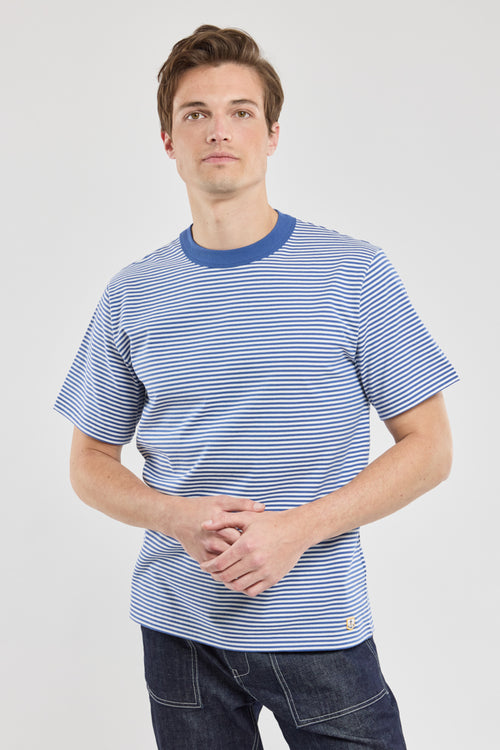 Gestreiftes T-Shirt Héritage – leichte Baumwolle - Armor-lux - 1