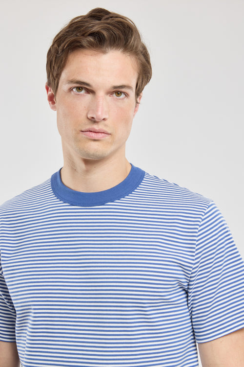 Gestreiftes T-Shirt Héritage – leichte Baumwolle - Armor-lux - 2
