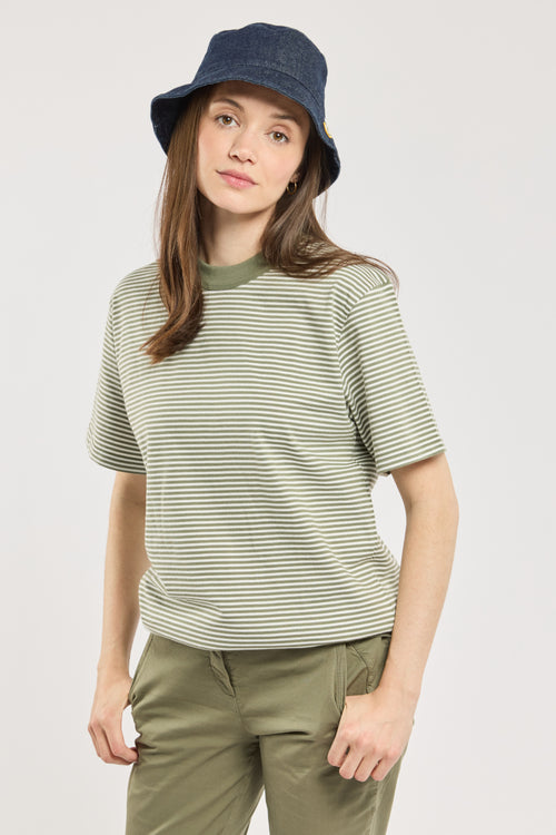 T-shirt rayé Héritage - coton issu de l