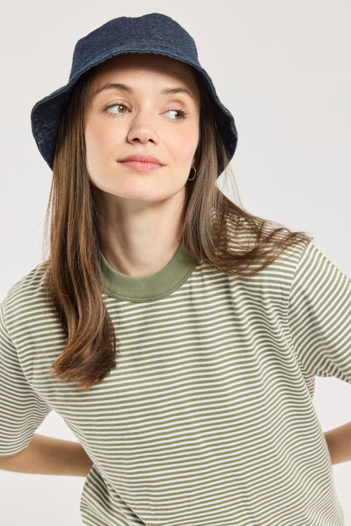 T-shirt rayé Héritage - coton issu de l