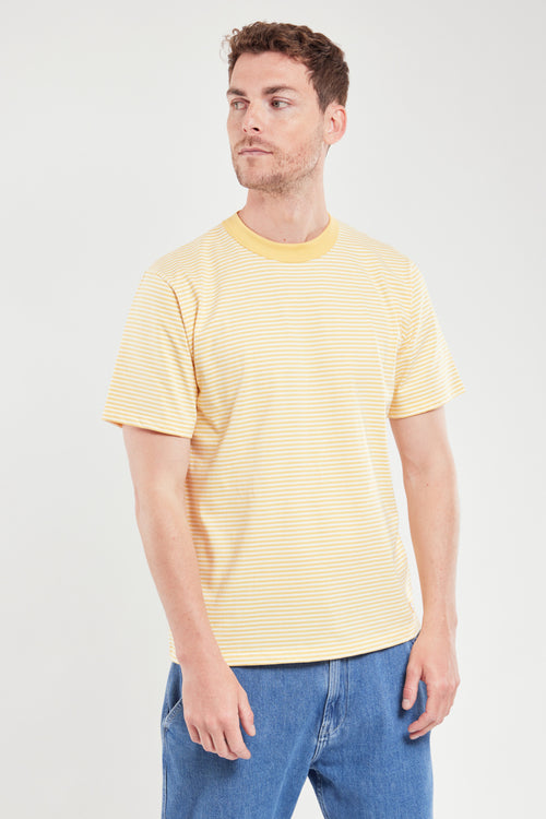 Gestreiftes T-Shirt Héritage – leichte Baumwolle - Armor-lux - 2