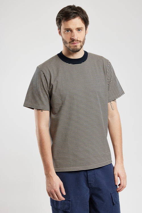 T-shirt rayé - coton issu de l