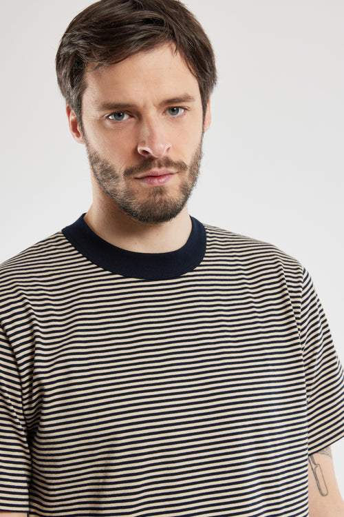 T-shirt rayé - coton issu de l