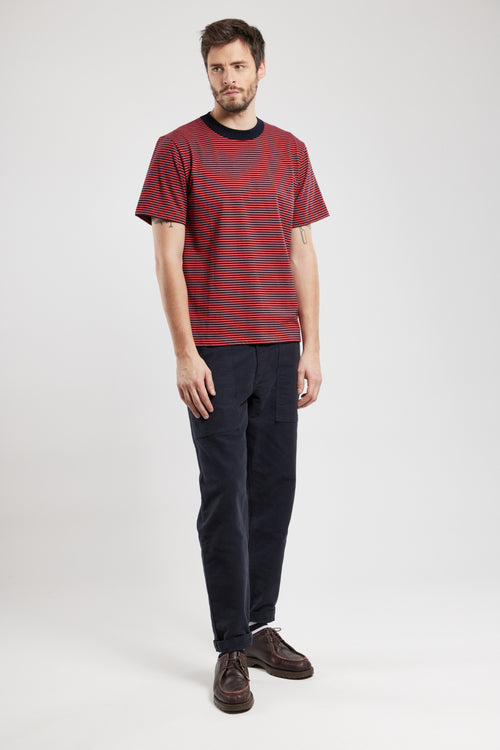 T-shirt rayé - coton issu de l