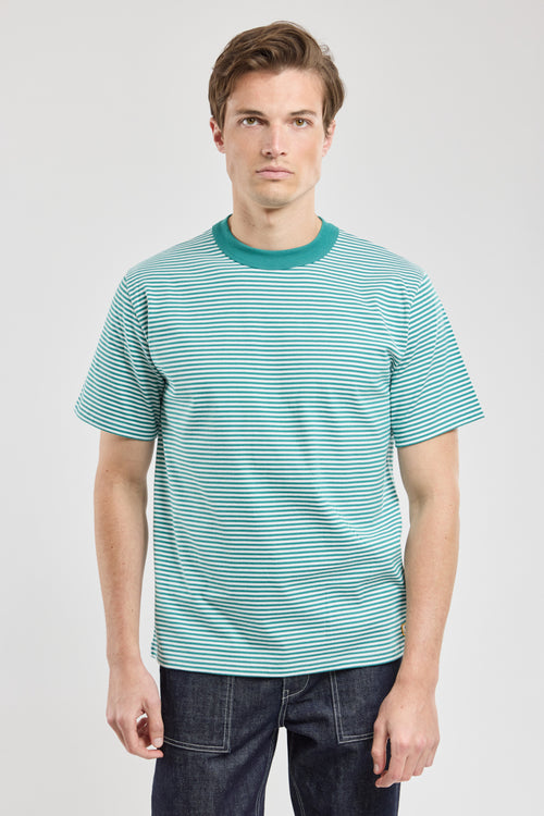 T-shirt rayé Héritage - coton léger - Armor-lux - 1