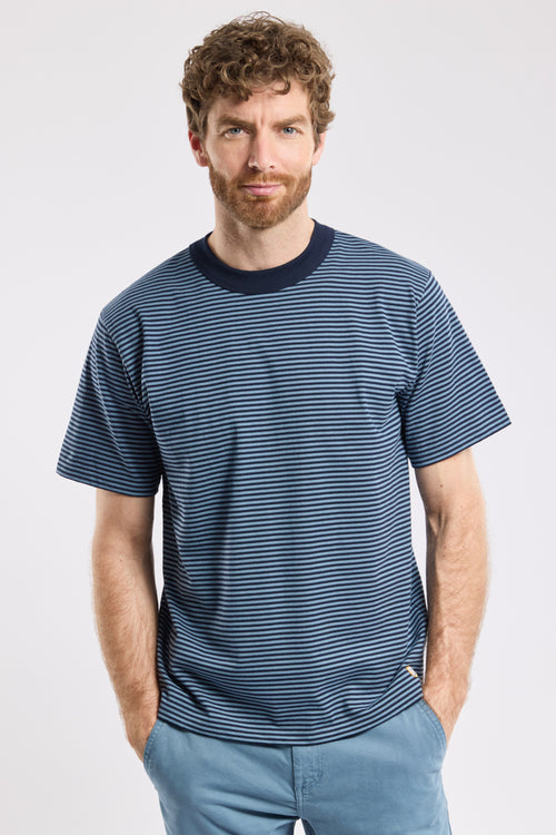 T-shirt rayé Héritage - coton issu de l
