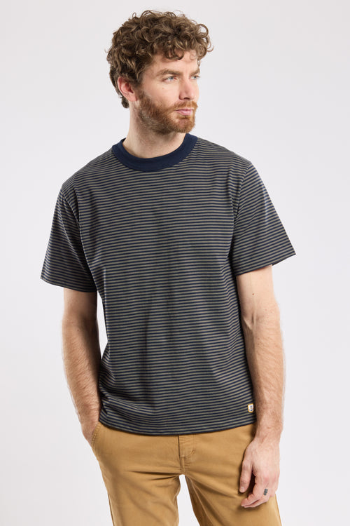 T-shirt rayé Héritage - coton léger - Armor-lux - 1