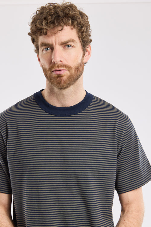 T-shirt rayé Héritage - coton léger - Armor-lux - 2