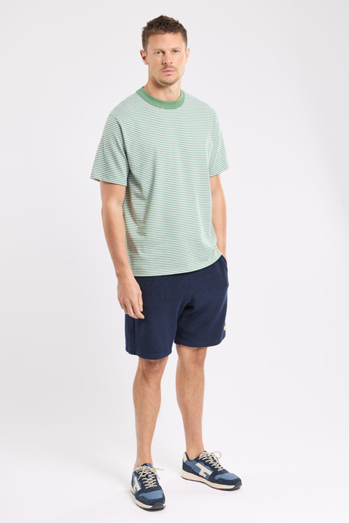 T-shirt rayé Héritage - coton issu de l