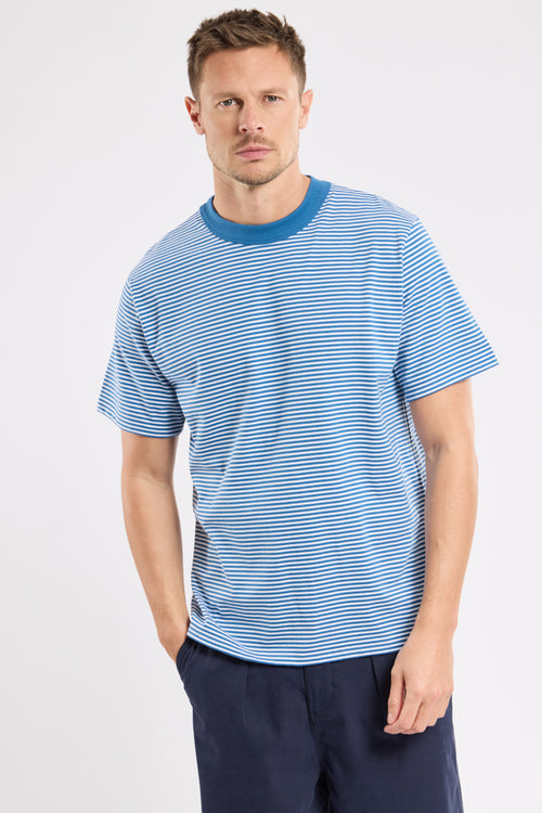 T-shirt rayé Héritage - coton issu de l