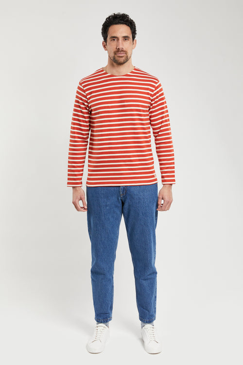 Heritage Breton striped shirt - rustic cotton - Armor-lux - 3