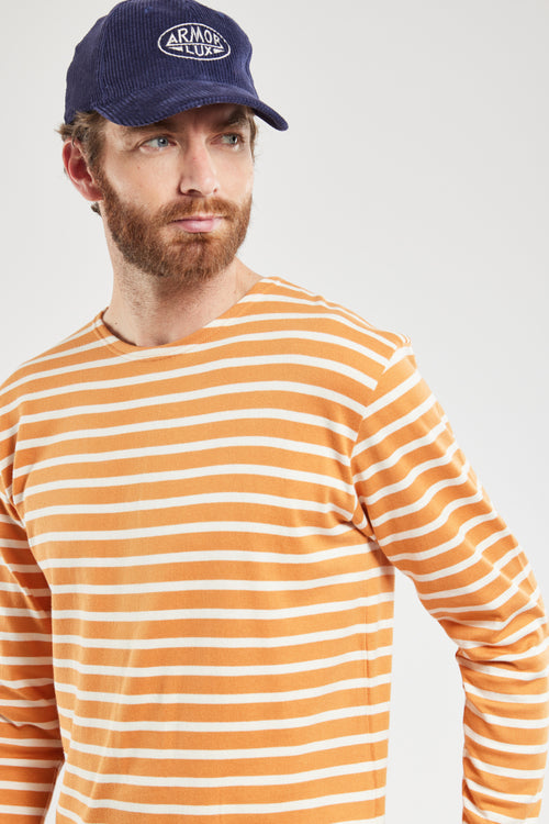 Heritage Breton striped shirt - rustic cotton - Armor-lux - 2