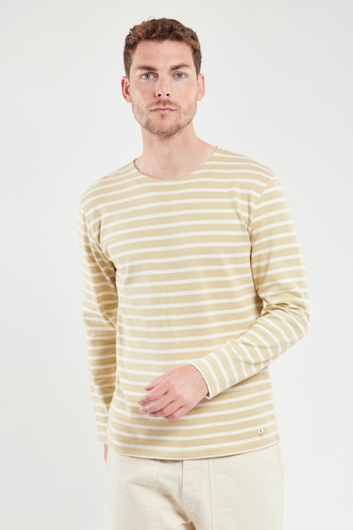 Heritage Breton striped shirt - rustic cotton - Armor-lux - 3
