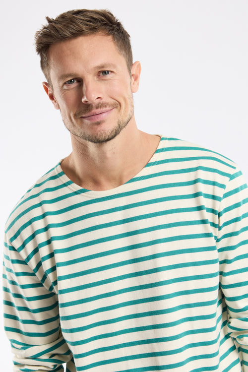 Heritage striped shirt - rustic cotton - Armor-lux - 2