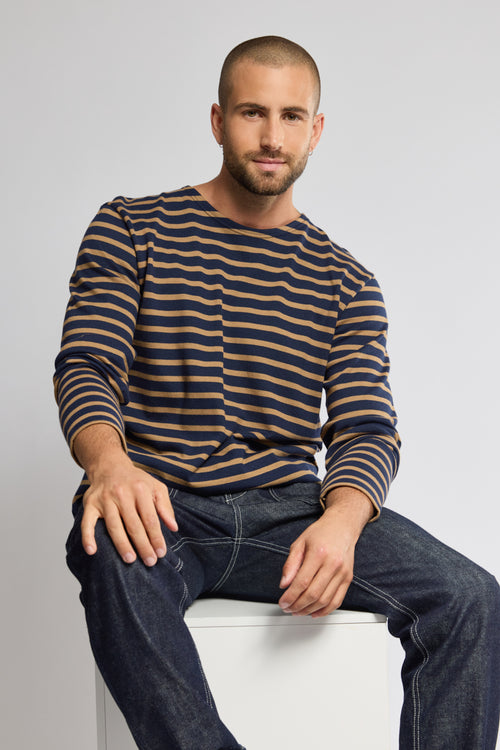Breton striped shirt - rustic cotton - Armor-lux - 1