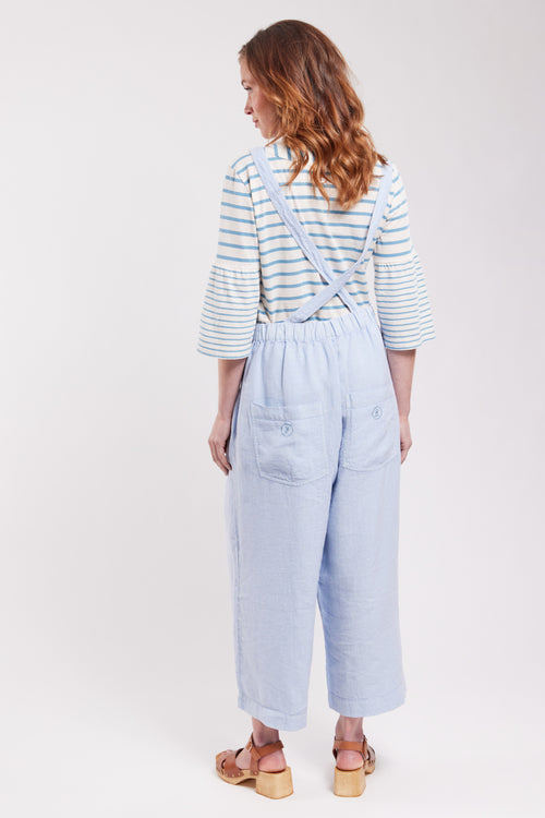 Embroidered dungarees - Armor-lux X Nolwenn Faligot - Armor-lux - 2