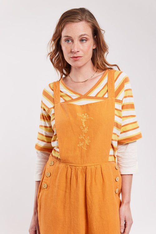 Embroidered dungarees - Armor-lux X Nolwenn Faligot - Armor-lux - 3