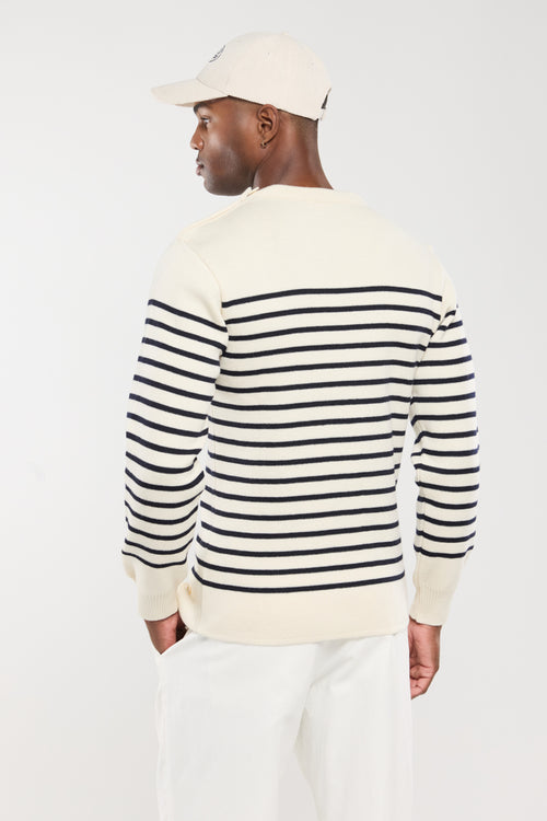 Pull marin rayé Molène - laine - Armor-lux - 5