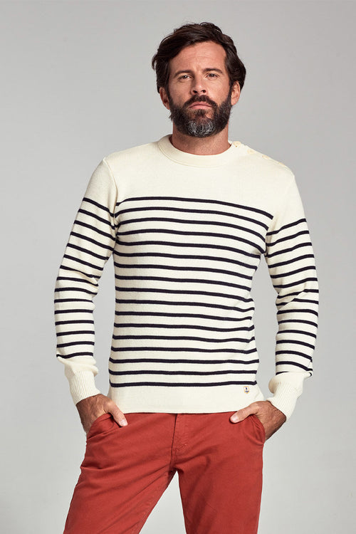 Pullover im Marine-Stil „Molène - aus Wolle - Armor-lux - 1