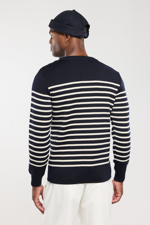 Pull marin rayé Molène - laine - Armor-lux - 4
