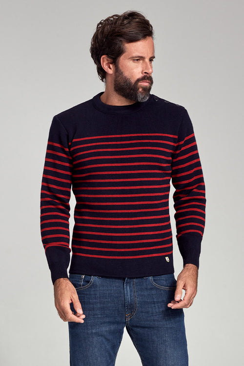 Pullover im Marine-Stil „Molène - aus Wolle - Armor-lux - 1