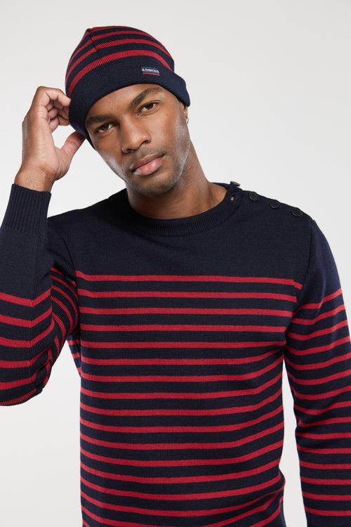 Pull marin rayé Molène - laine - Armor-lux - 3