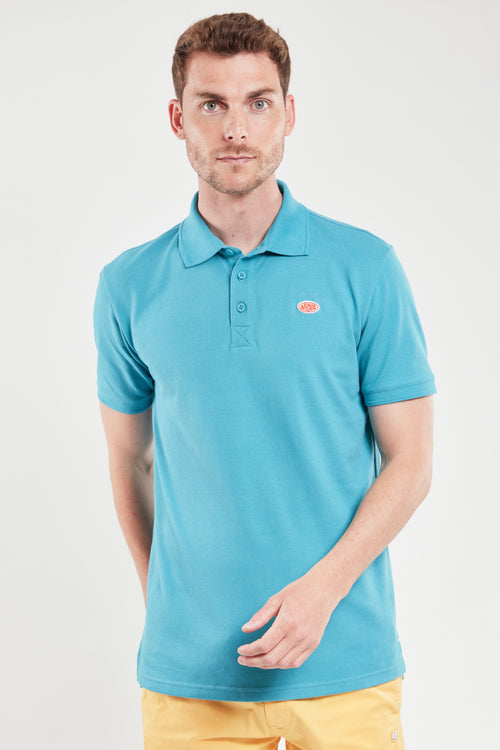 Short-sleeved polo shirt – piqué cotton - Armor-lux - 1