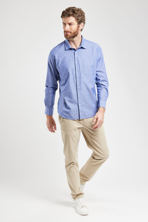 Chemise coupe droite - coton - Armor-lux - 4