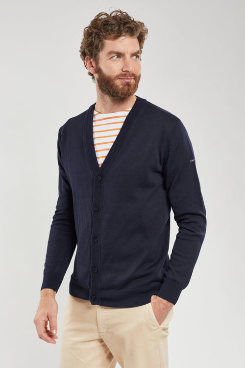 Cardigan boutonné - coton - Armor-lux - 1